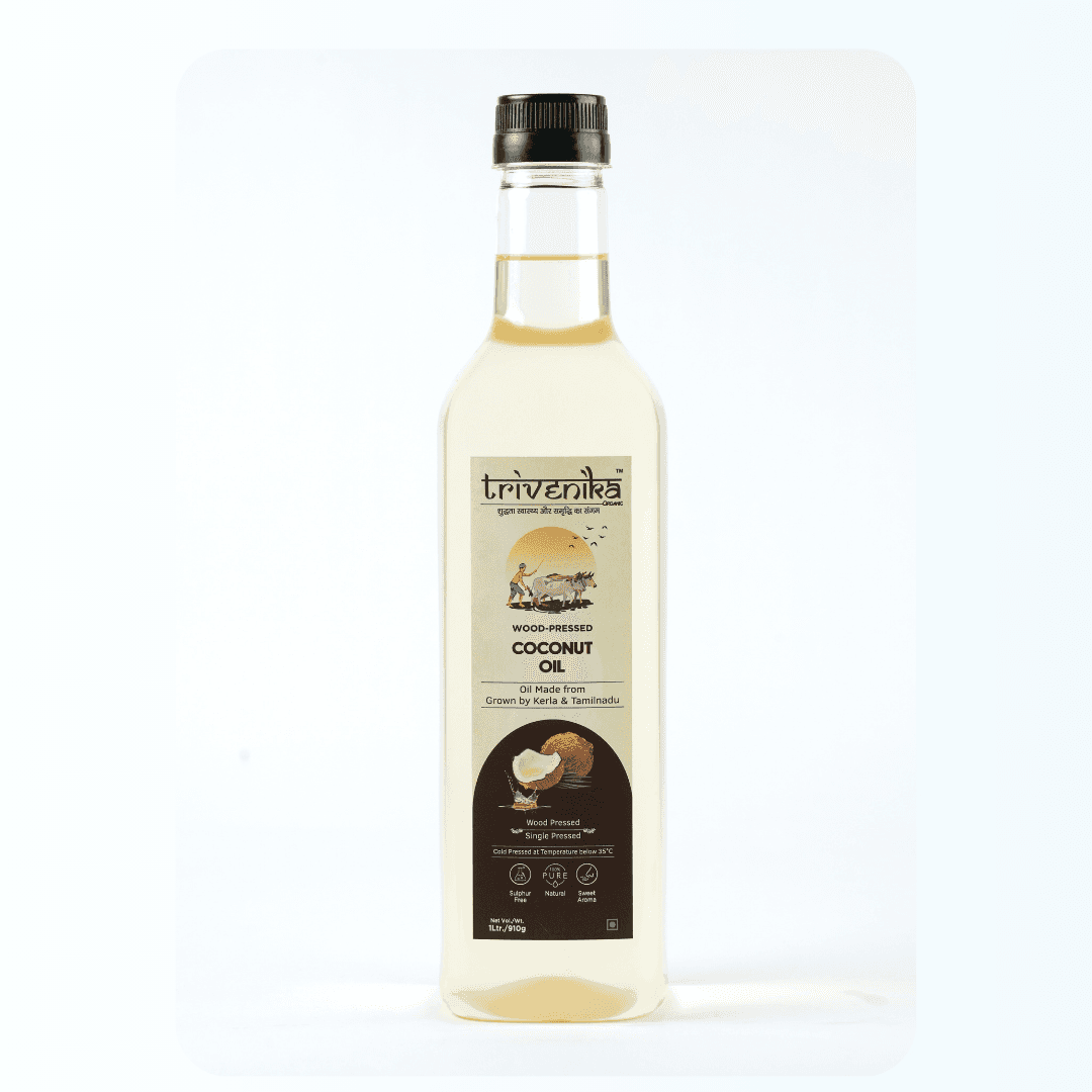 Wood-Pressed Coconut Oil - 1 LITRE