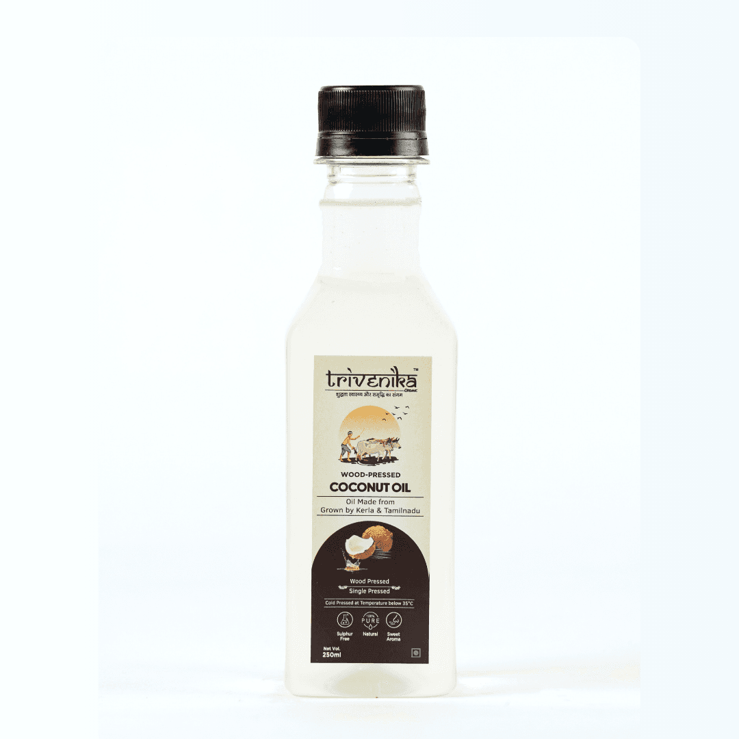 Wood-Pressed Coconut Oil - 500 ML